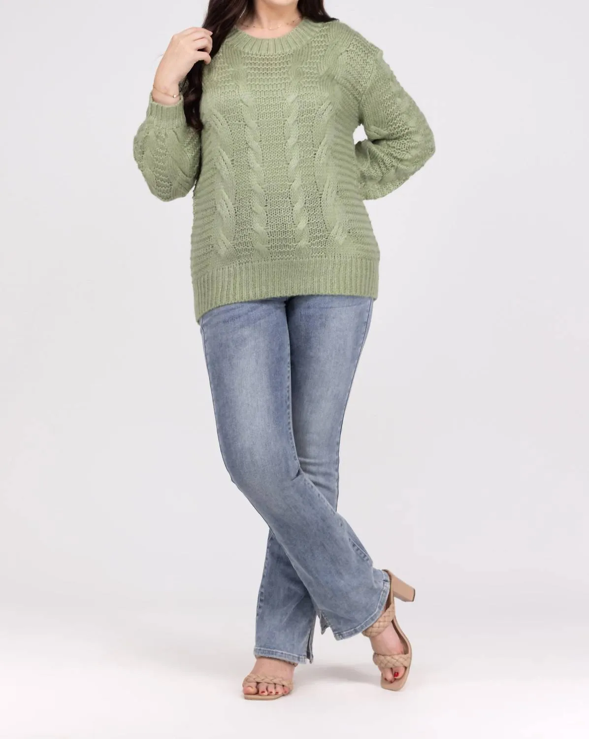 Andree By Unit - Ribbed Long Sleeve Sweater