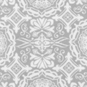 Anti Pill Fleece Print - MONTANA - 043 - Grey