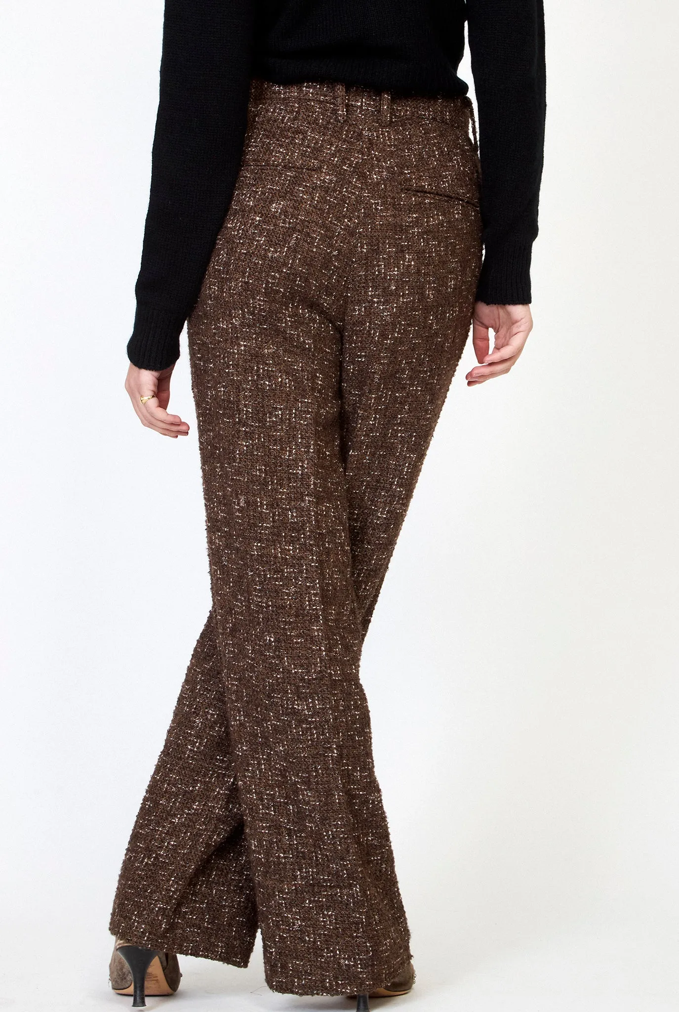 AURALEE Homespun Tweed Slacks