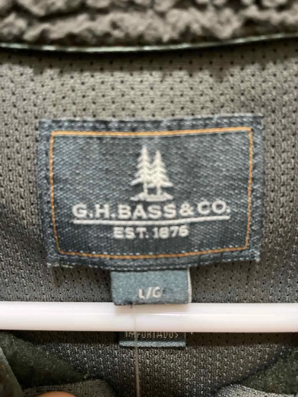 Bass 1/4 Zip Fleece Men's L
