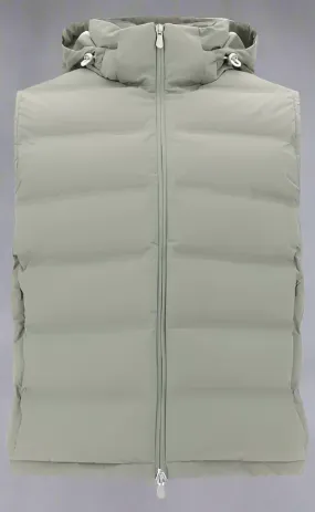 Brunello Cucinelli men's grey DOWN VEST ITALY