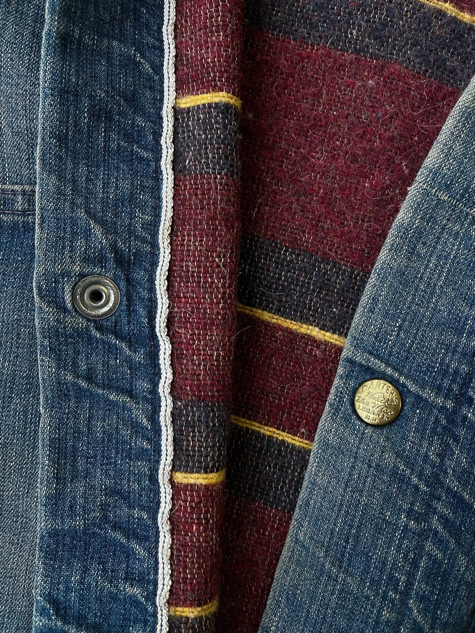 Carters Blanked Lined Denim Chore Coat—[M]