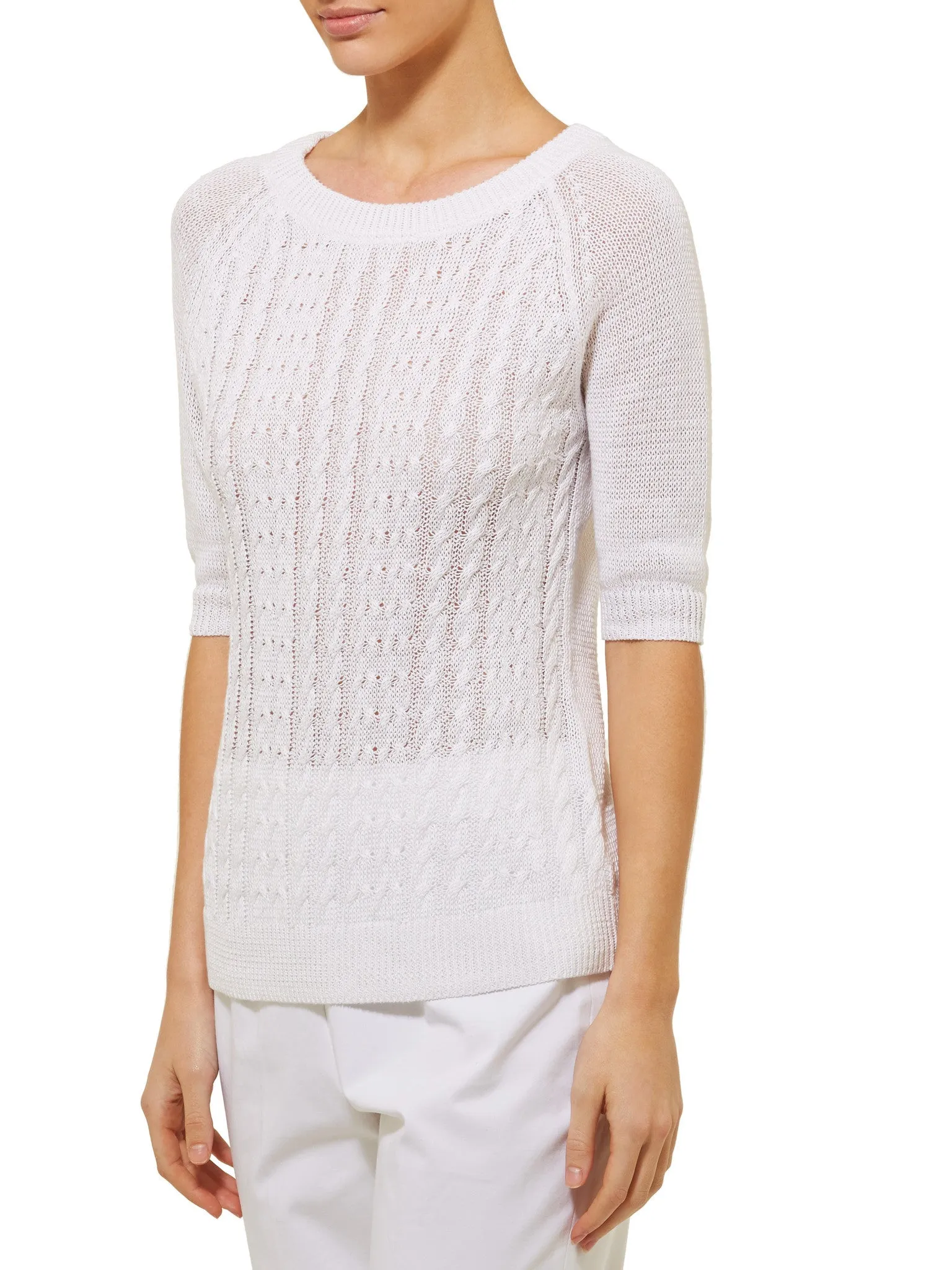 Cecilia Knit - White