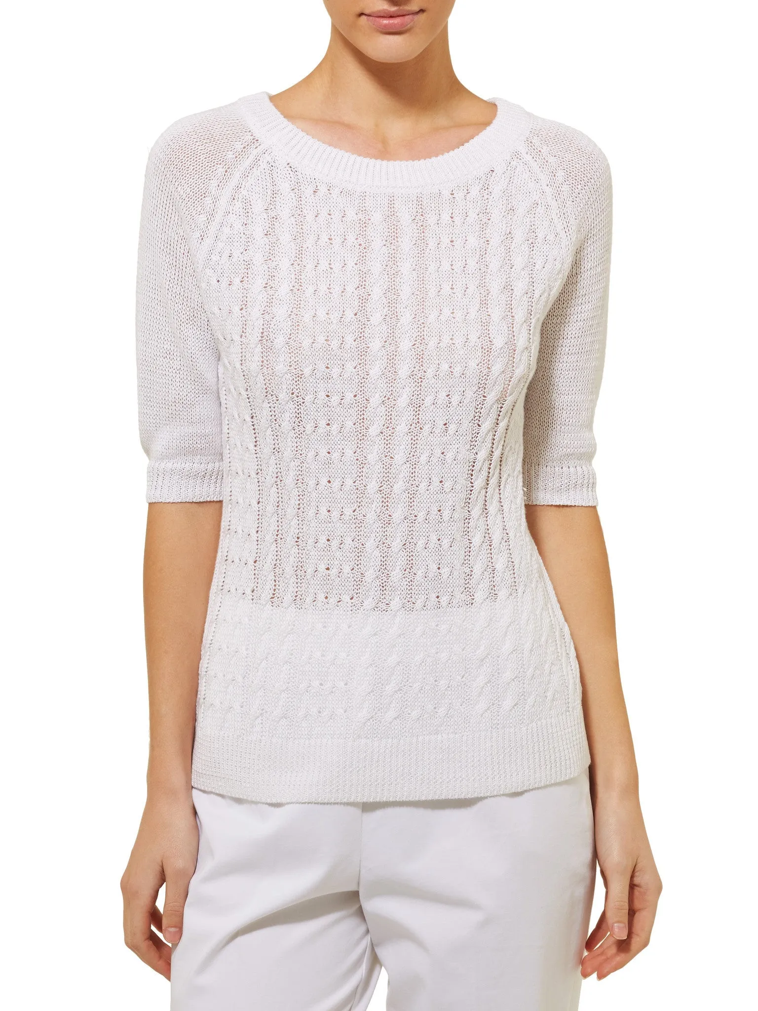 Cecilia Knit - White