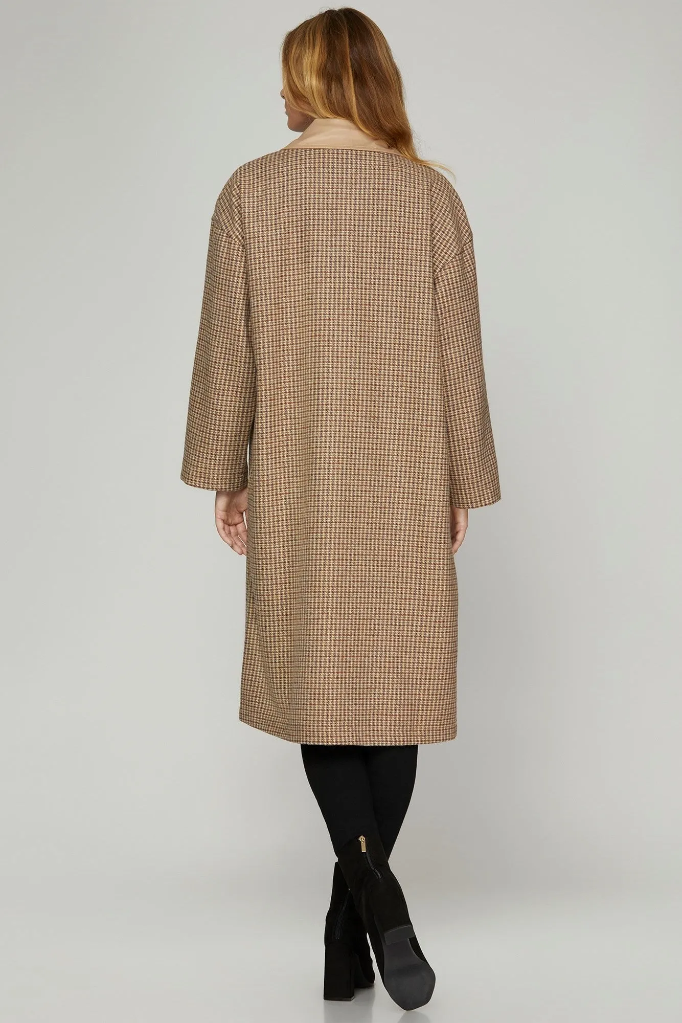 Checks The Boxes Coat