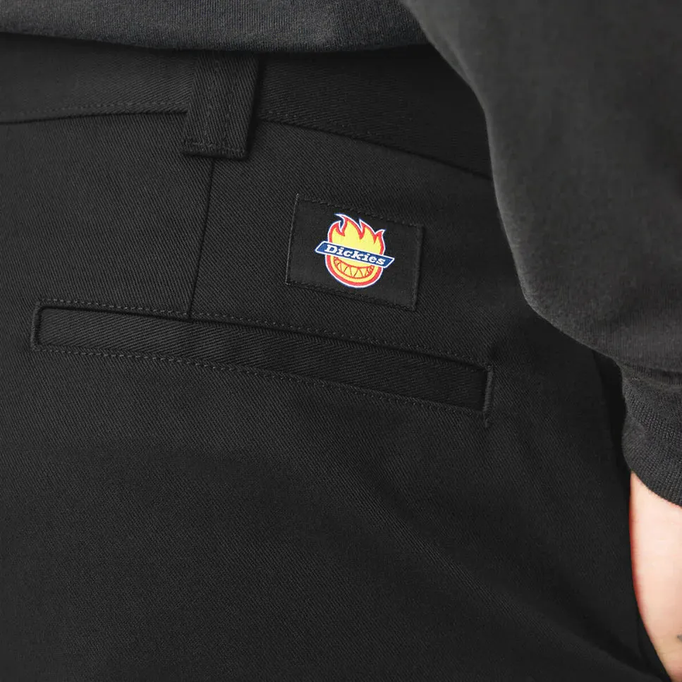 Dickies - Dickies X Spitfire Flannel Cuff Pants (Black)