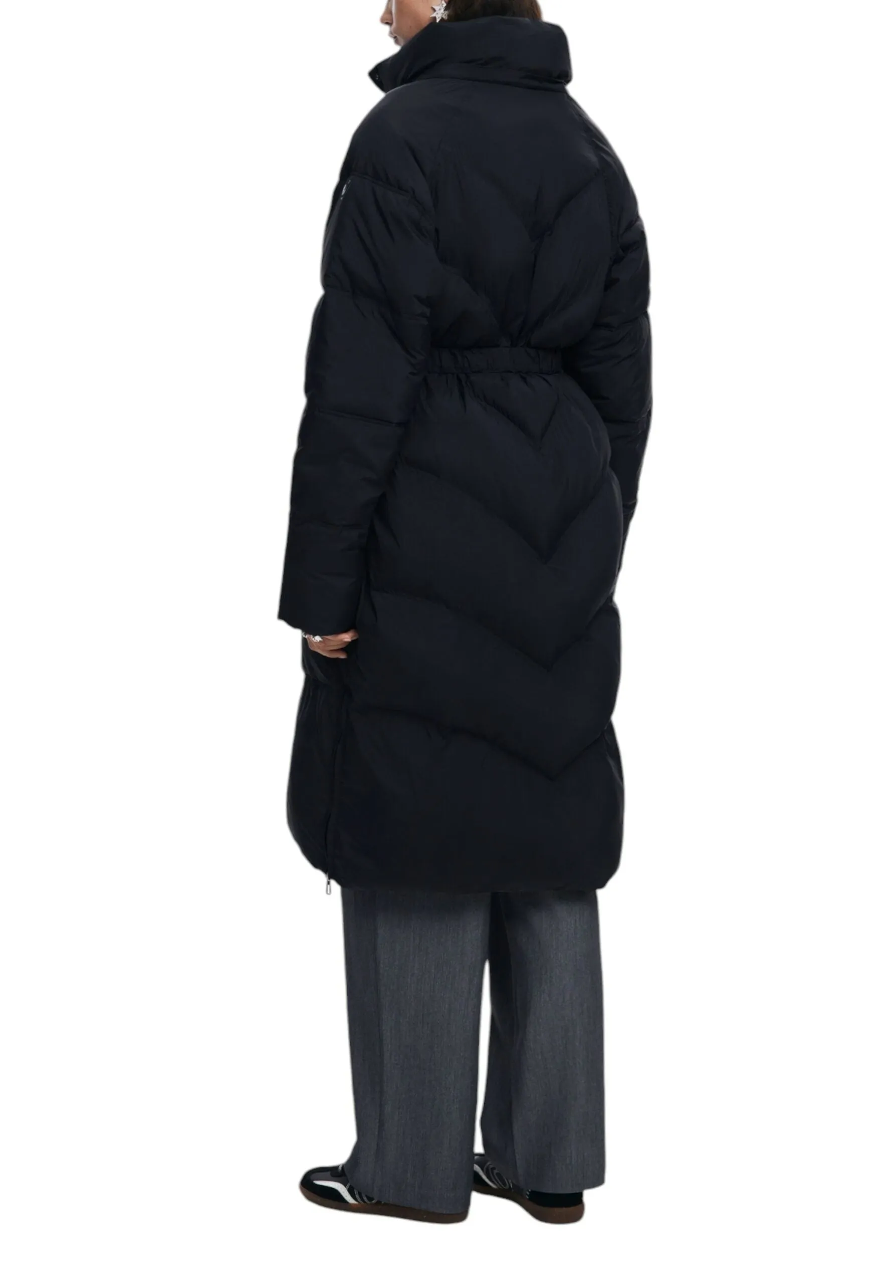 Down jacket Desigual padded_copenhague Black