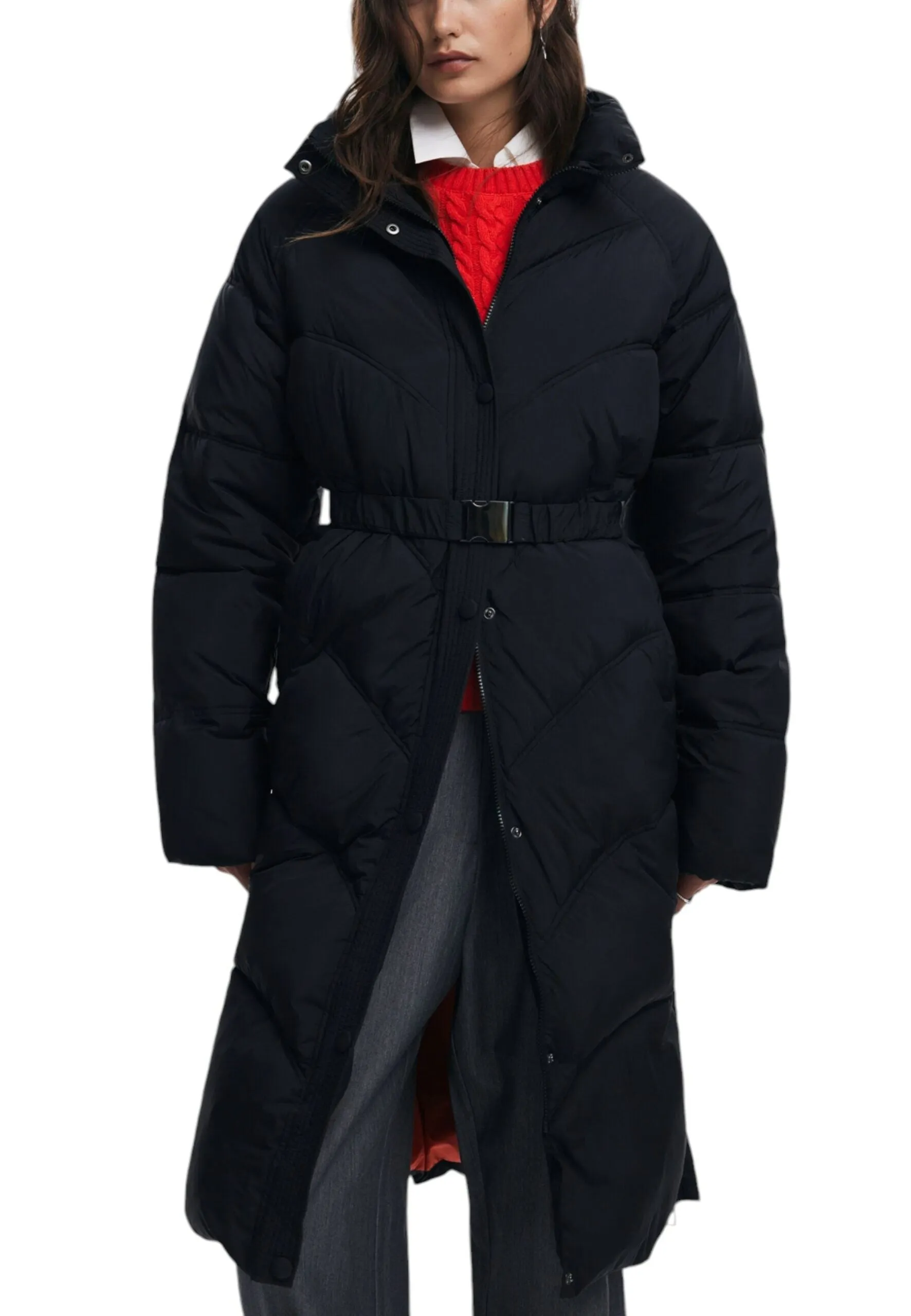 Down jacket Desigual padded_copenhague Black