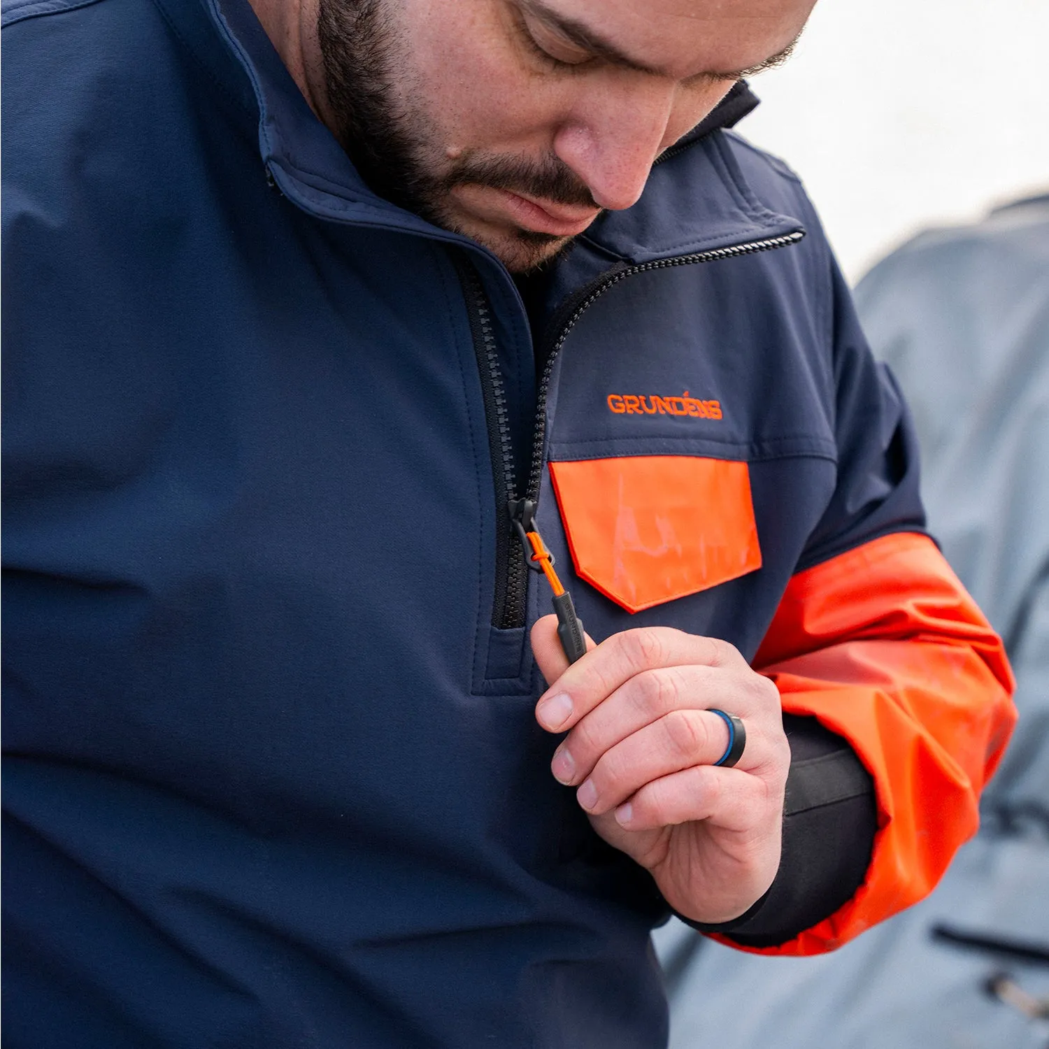 FishPicking 1/2 Zip Shirt