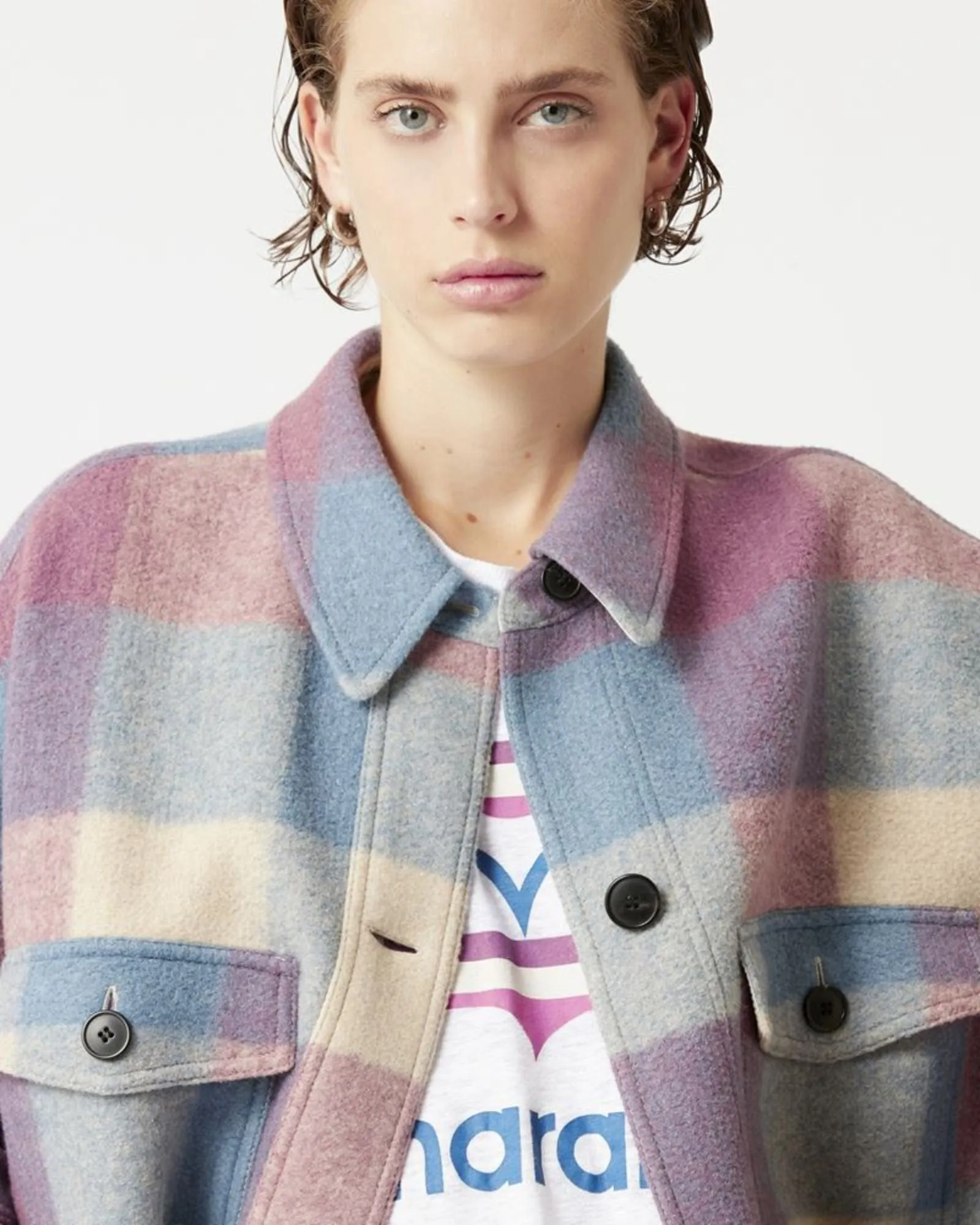Fontizi Checked Coat