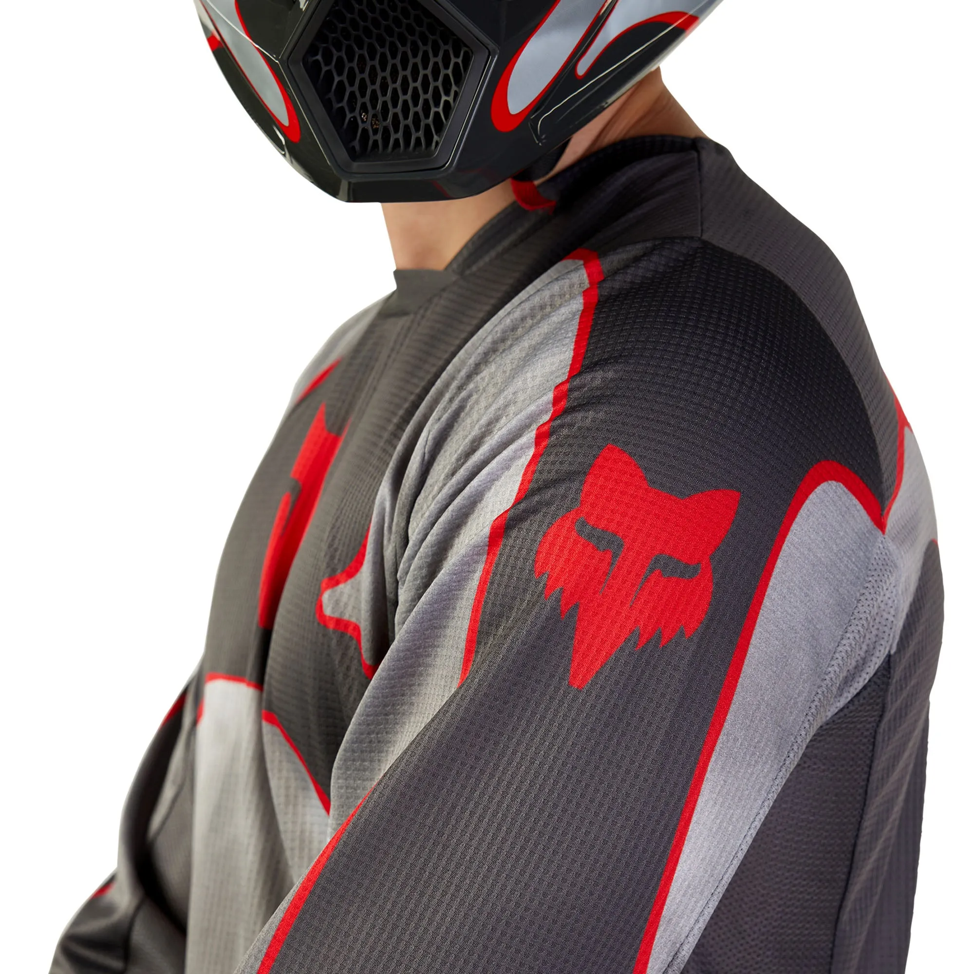 Fox Racing 180 Atlas Offroad Jersey Grey/Red