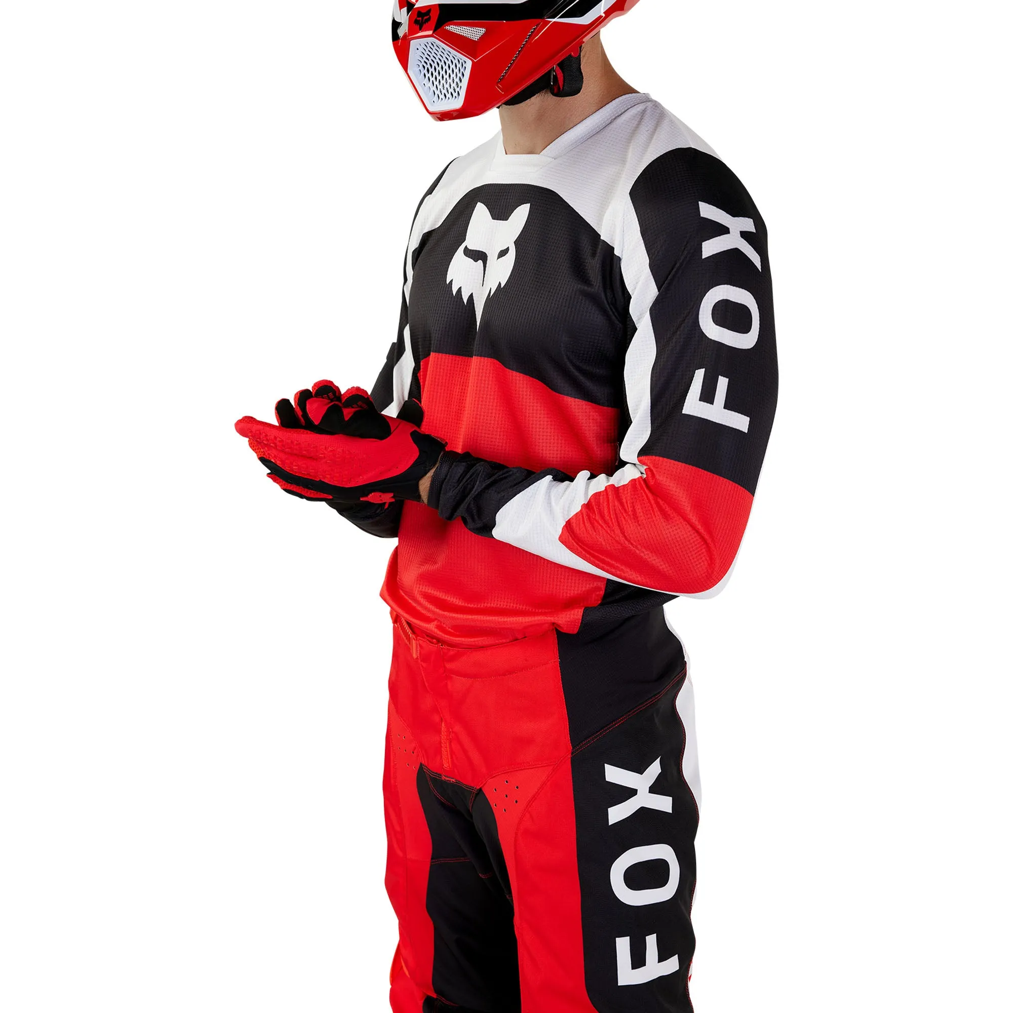 Fox Racing 180 Nitro Offroad Jersey Fluorescent Red