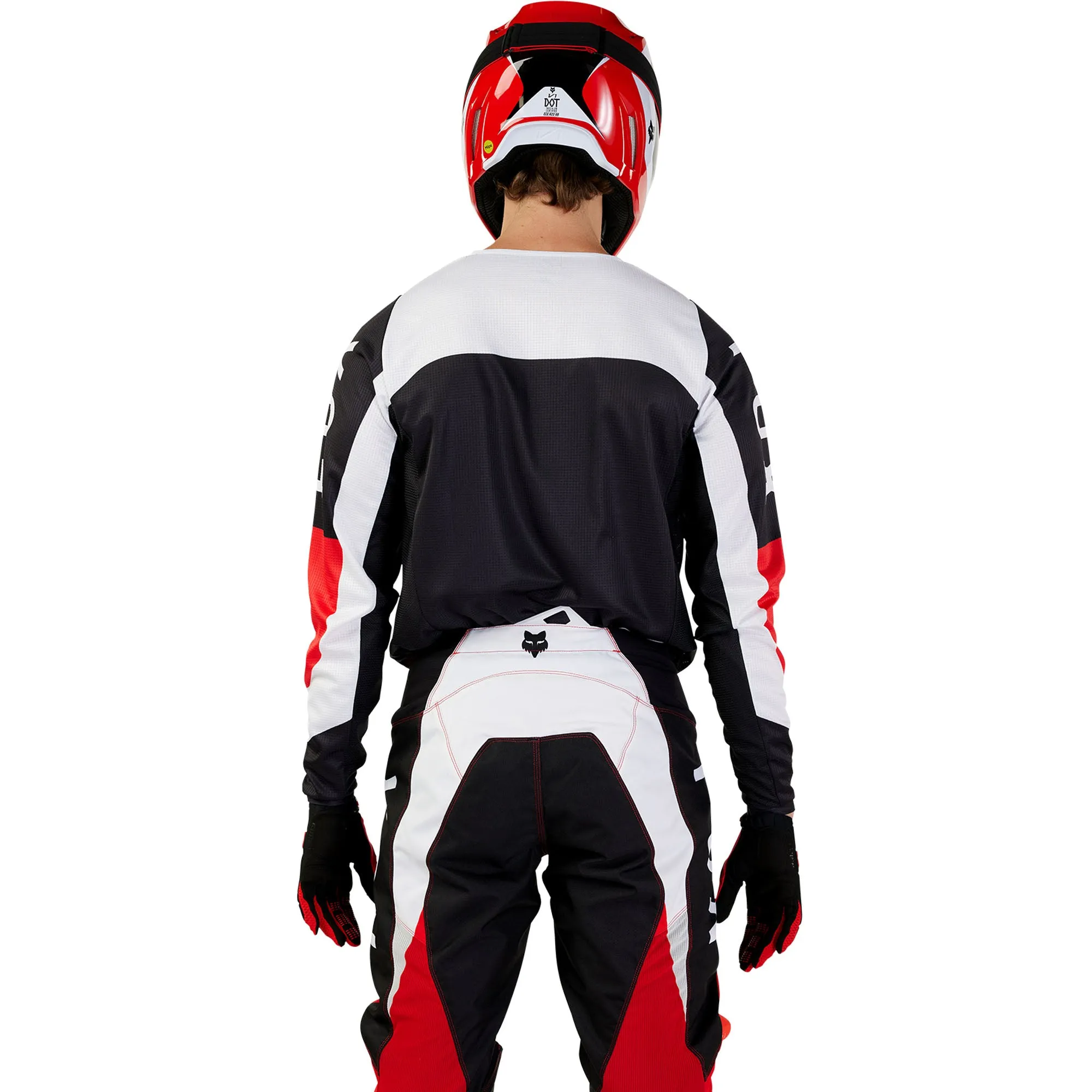 Fox Racing 180 Nitro Offroad Jersey Fluorescent Red