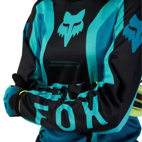 Fox Racing  Womens 180 Ballast Offroad Jersey Moisture Wicking Vented Maui Blue