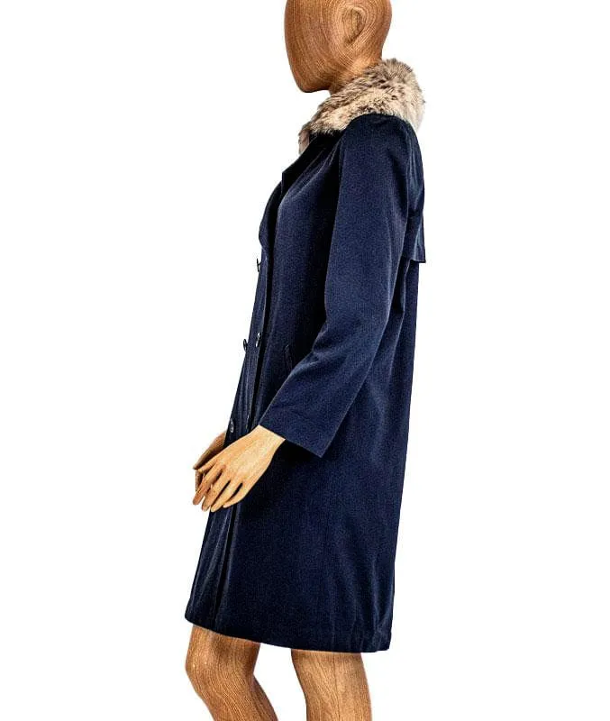 Fur Collar Coat