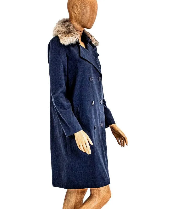 Fur Collar Coat
