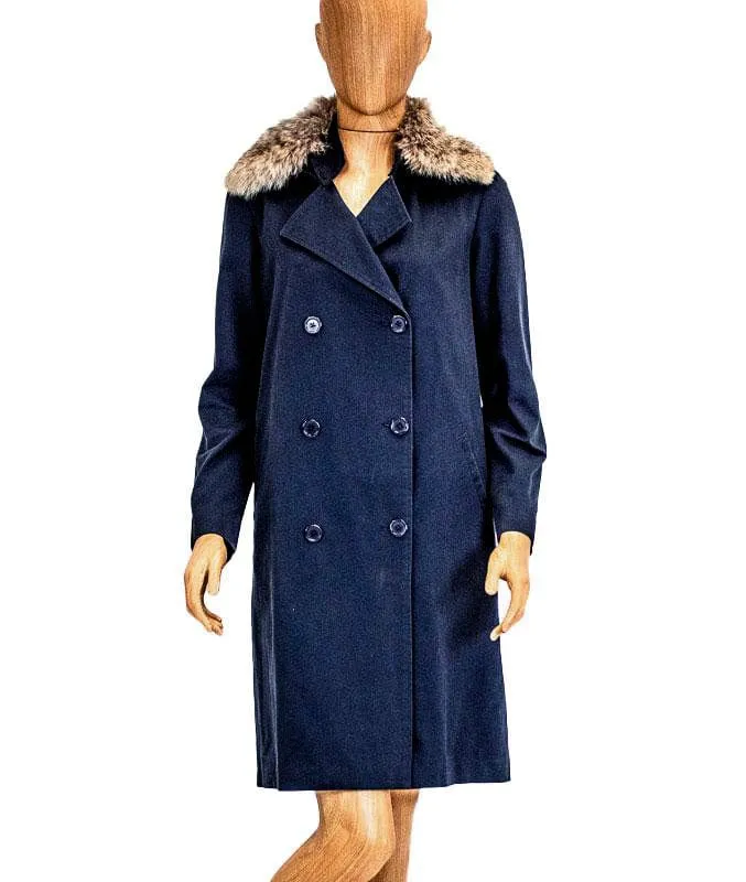 Fur Collar Coat