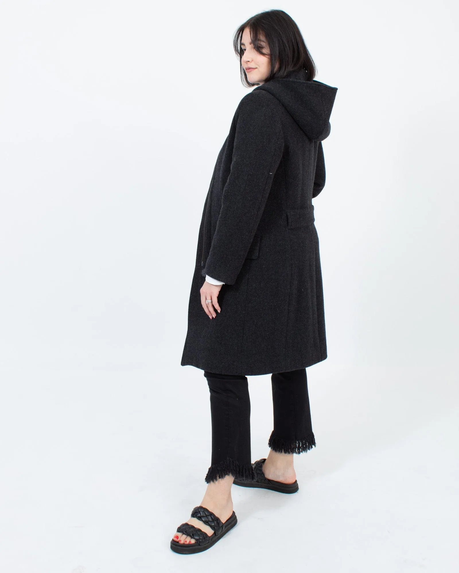 Hooded Cashmere Jacket