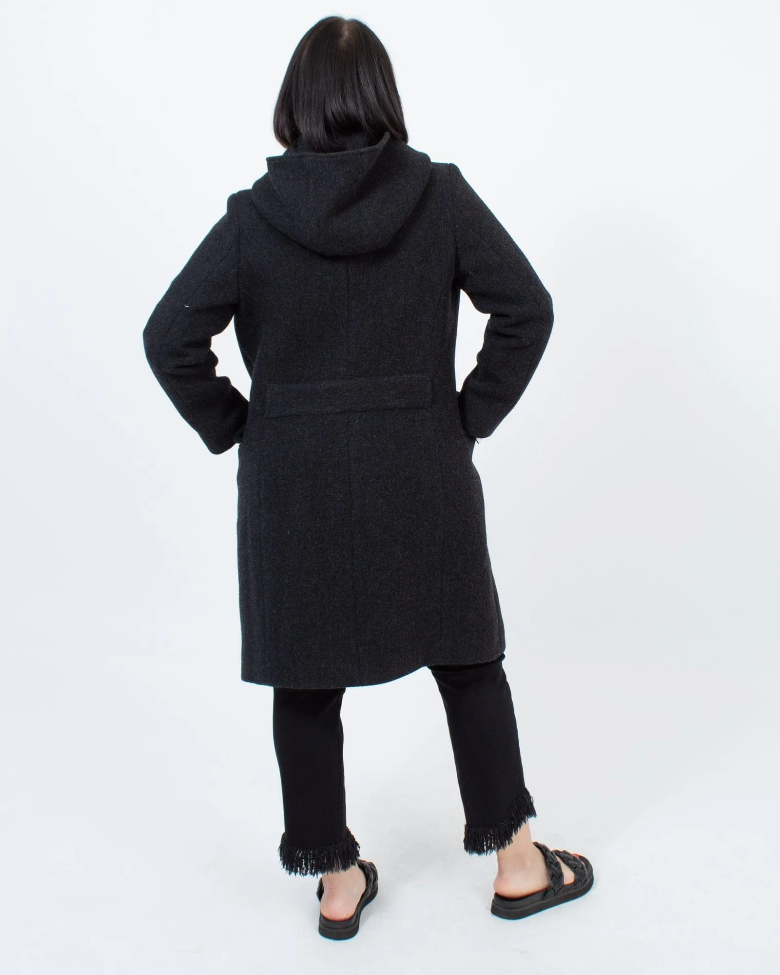 Hooded Cashmere Jacket