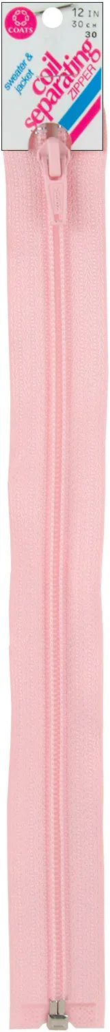 Light Pink-Zip 12" Coil Sep C&C