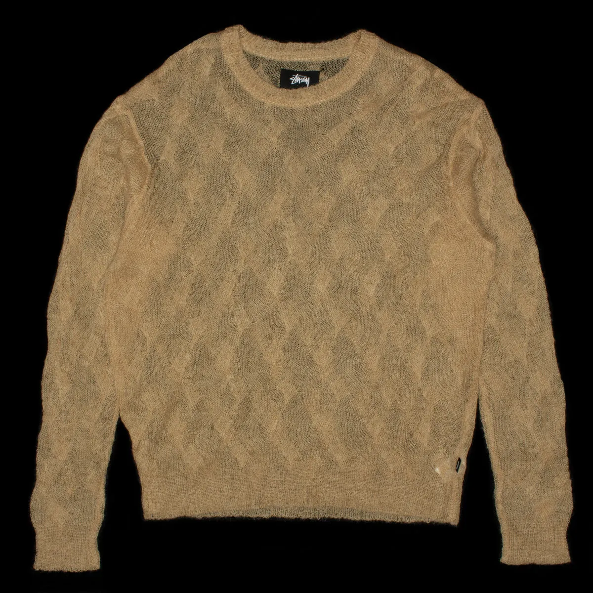 Loose Knit Cross Cable Sweater