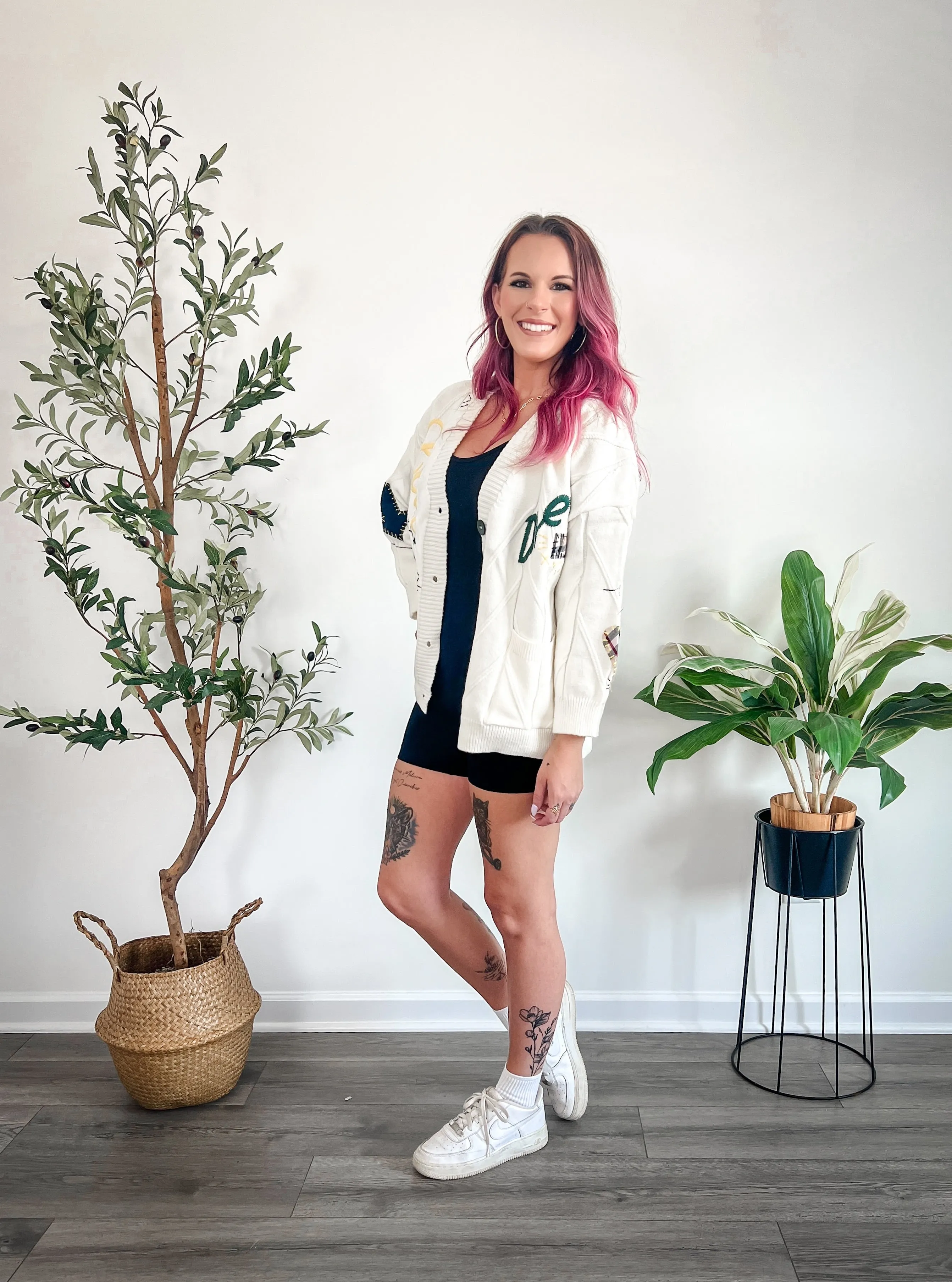 Love Dream Embroidery Cardigan
