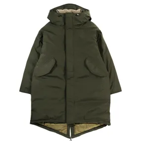 NANAMICA GORE-TEX DOWN LONG PARKA KHAKI GREEN