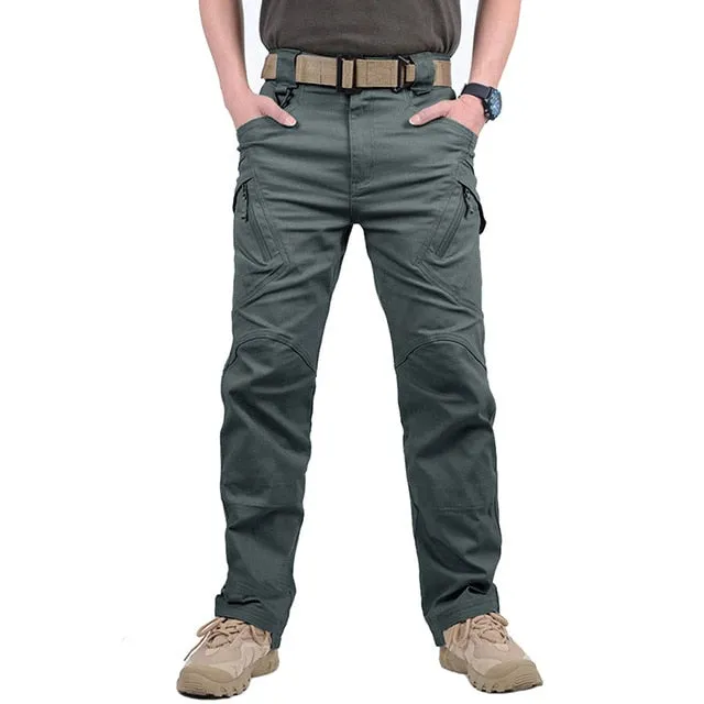 Pants Mens Multi Pockets Cargo Pants Military Combat Cotton Pant Army Casual Trousers