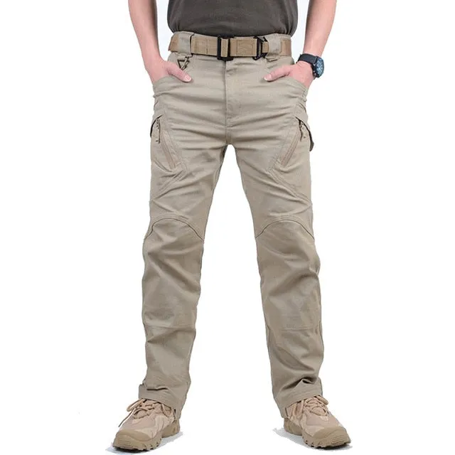 Pants Mens Multi Pockets Cargo Pants Military Combat Cotton Pant Army Casual Trousers