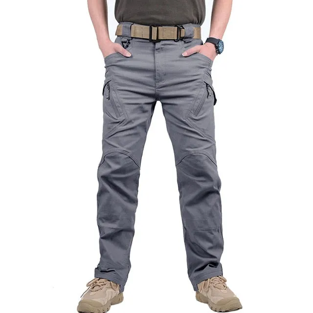 Pants Mens Multi Pockets Cargo Pants Military Combat Cotton Pant Army Casual Trousers