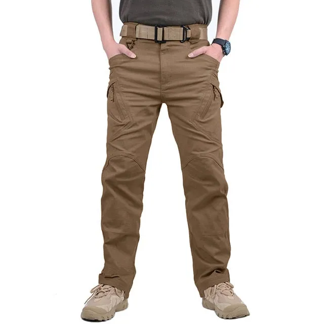Pants Mens Multi Pockets Cargo Pants Military Combat Cotton Pant Army Casual Trousers