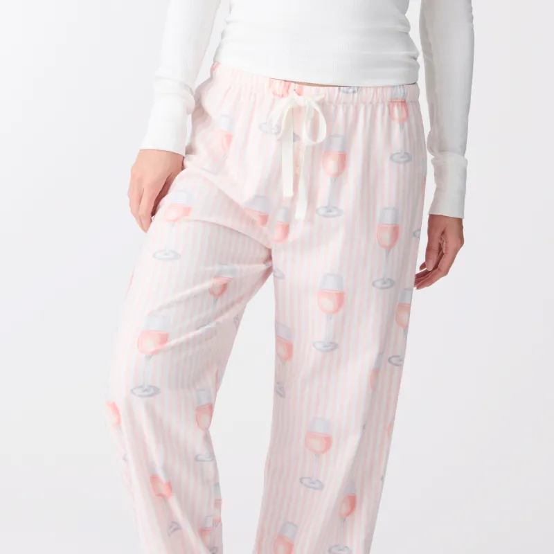 PJ Salvage Flannel Rosé All Day PJ Pant