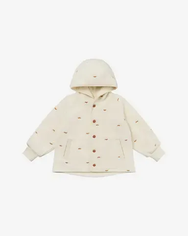 Polyester Embroidered Fleece Jacket