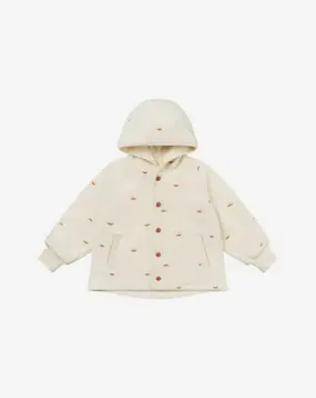 Polyester Embroidered Fleece Jacket