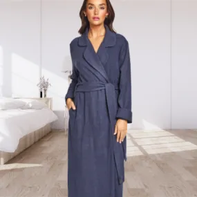 Pure Wool Robe Nightshade