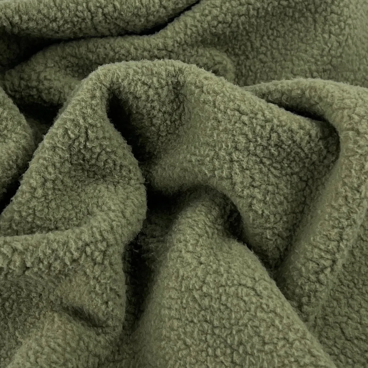 Single-Sided Fine Sherpa Fleece by Polartec® - 340 Gram Sage | SKU 7763 #S99