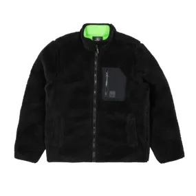 Volcom Muzzer Fuzzer Zip Fleece - Black