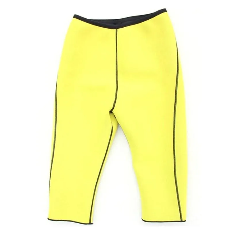 Women Waist Slimming Knee-Length Pants, Thermal Sweat Workout Pants