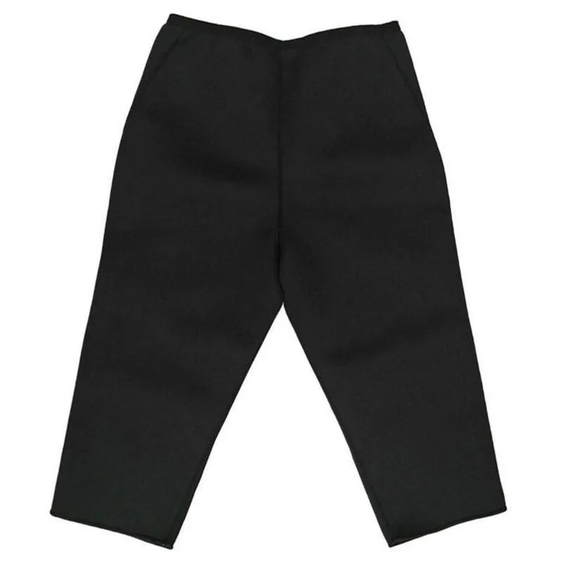 Women Waist Slimming Knee-Length Pants, Thermal Sweat Workout Pants