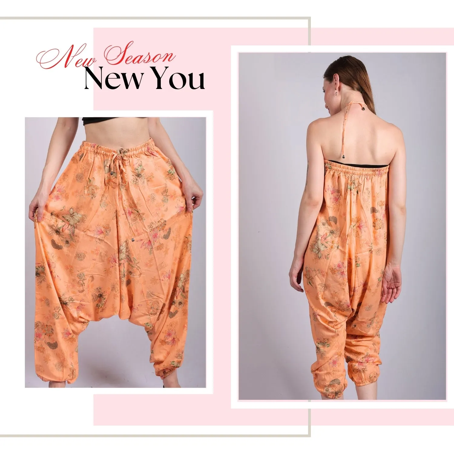 Women's Boho Harem Pants – Fashionable Beach Wear