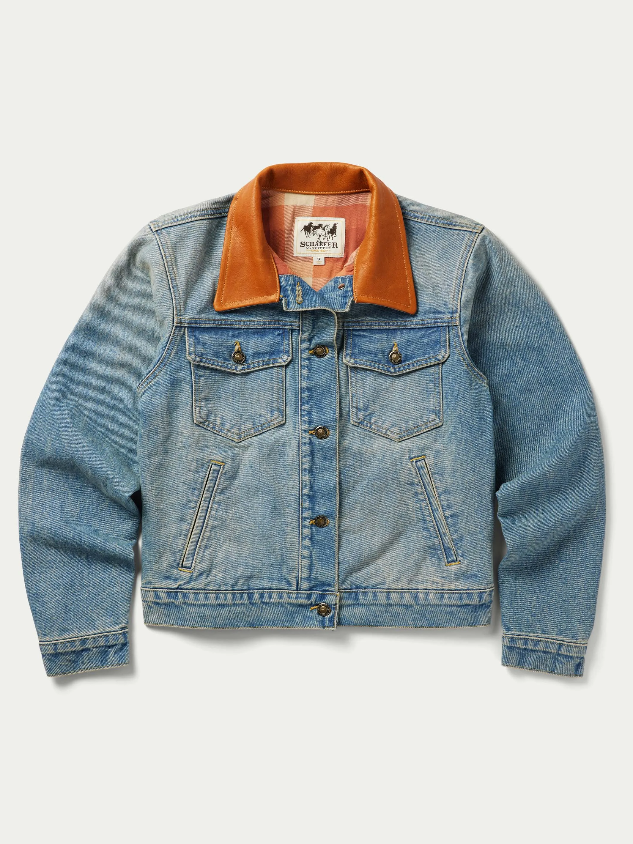 Women's Legend Denim Jacket with Flannel Lining