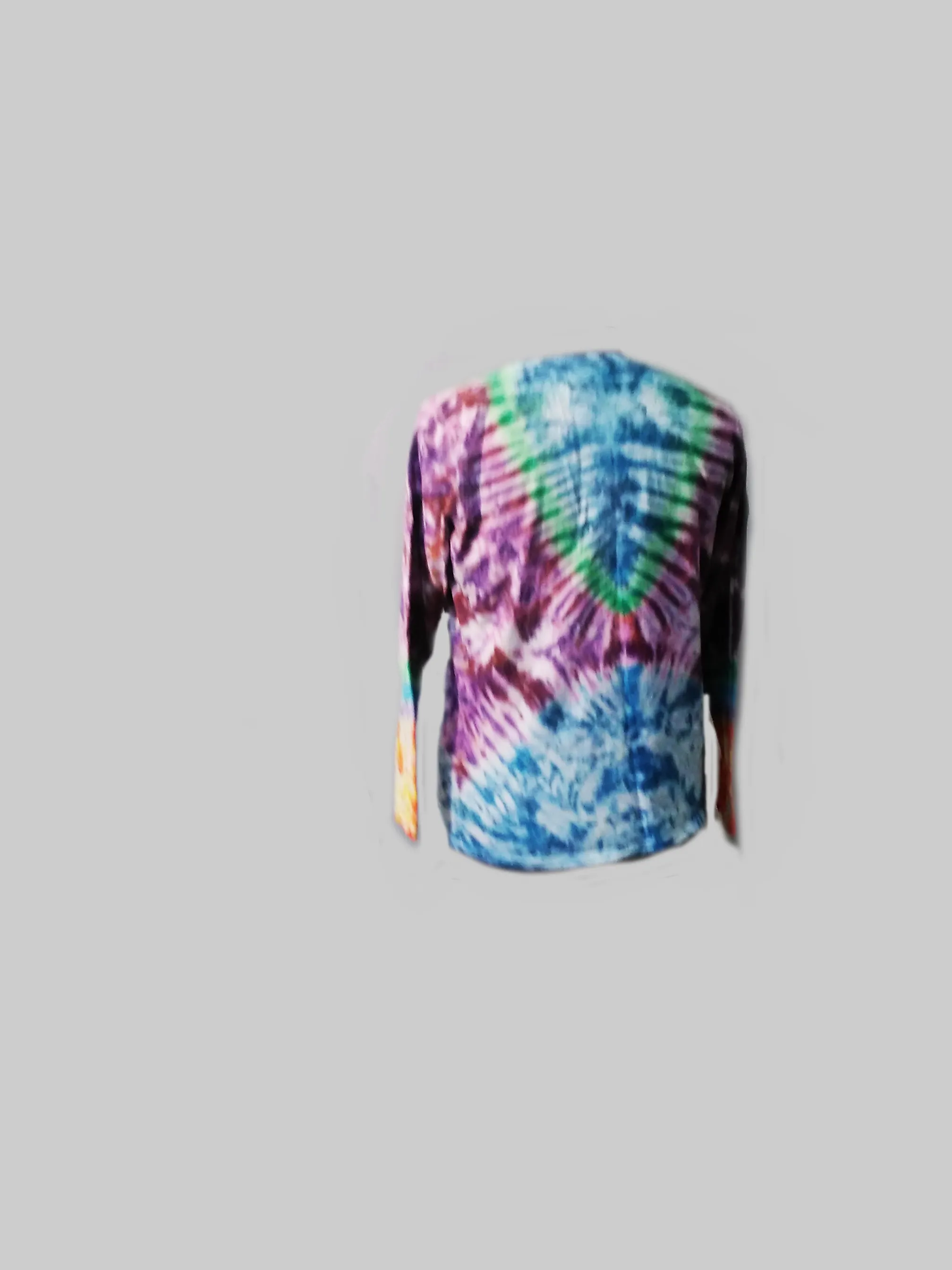 Women's Long-sleeve Tee/ Purple divide